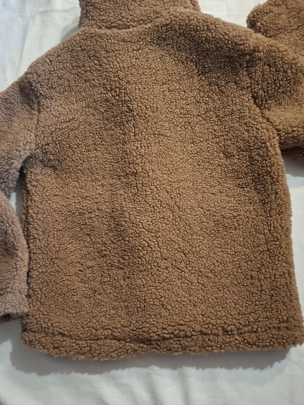 Urban Republic Girls Faux Shearling Teddy Coat Size M- Button Closure